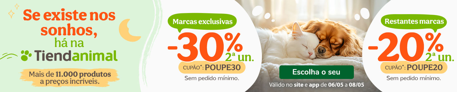 MÁXIMA POUPANÇA: -30% ou -20%  desconto na 2ª unidade com os cupões: POUPE30 ou POUPE20