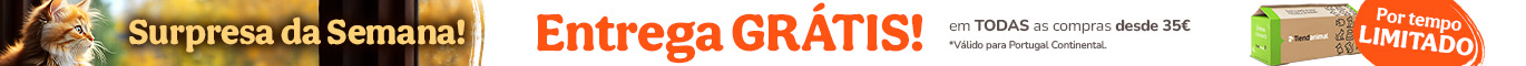 Envio grátis em todas as compras desde 35€. Válido para Portugal continental.