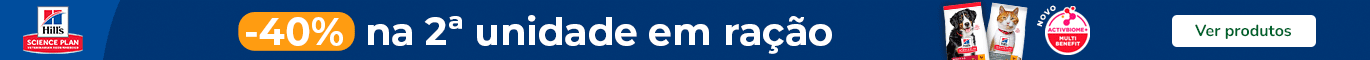 Hill's Science Plan: 40% de desconto na 2&ordf; unidade de ra&ccedil;&atilde;o para gato + 30% de desconto em packs de alimento h&uacute;mido.