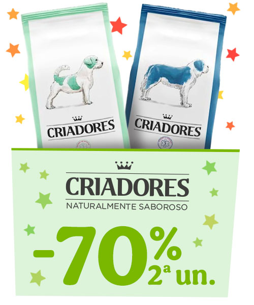 Criadores 70% dto 2ªun