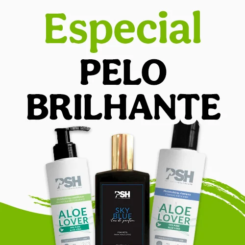 Até 20% de desconto em champôs, perfumes e condicionadores para o seu patudo.