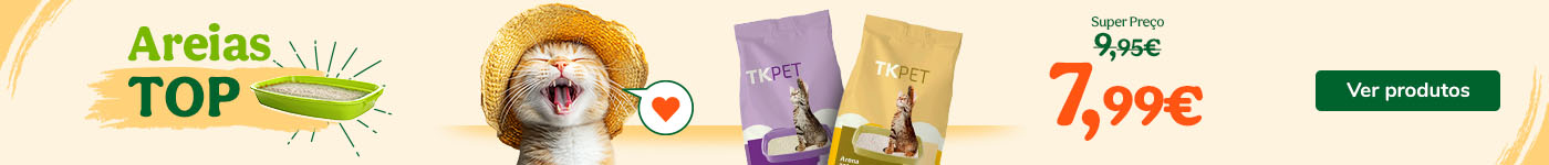 Até 50% de desconto na 2ª unidade de areia para gato na Tiendanimal. Aproveite esta oferta para garantir conforto e higiene para o seu felino a preços reduzidos!