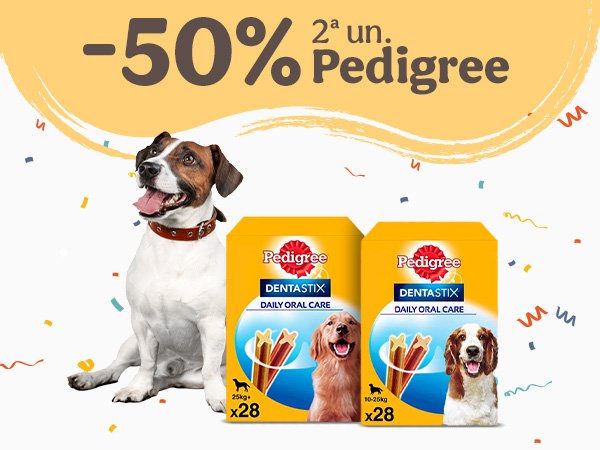 3+1 GRÁTIS em snacks Pedigree