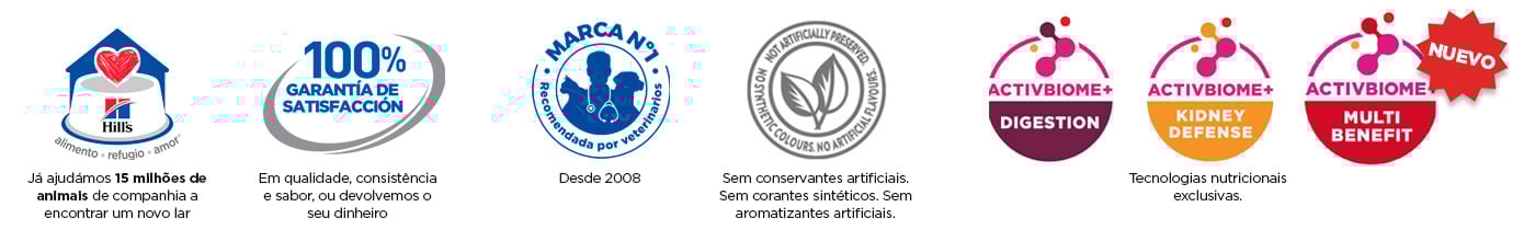 Melhore a saúde do seu animal de estimação com Hill's