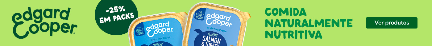 Edgard & Cooper: 25% de desconto em pack de 12 unidades de comida húmida para cães.