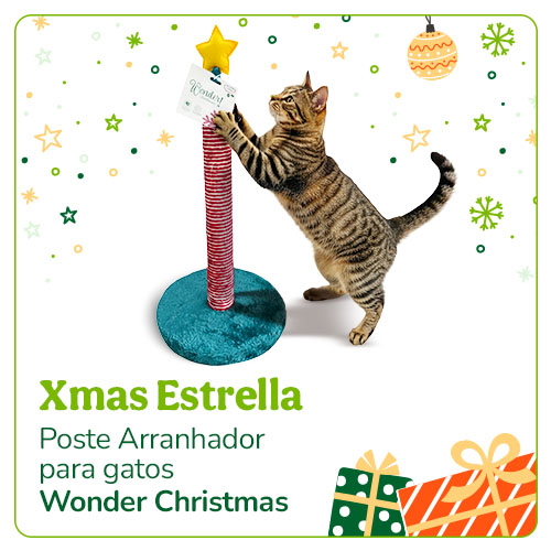 Arranhador para gato.