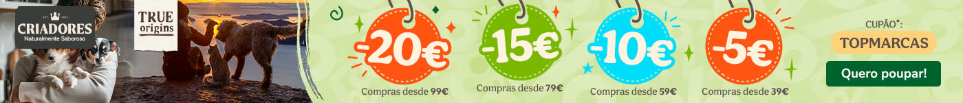 Até 20€ de desconto em Criadores e True Origins.