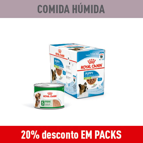 Comida húmida cão
