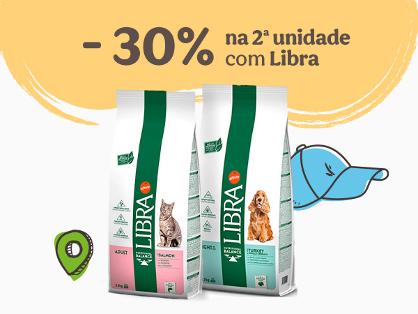 Rações Libra com até 30% desc. na 2ª un.