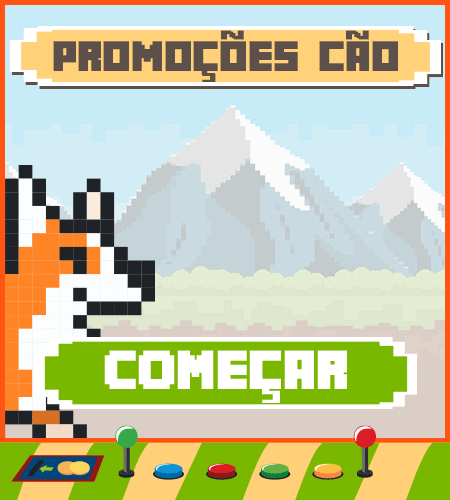 Promoções para cão