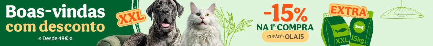 Descubra promoções mensais permanentes para patudos. Alimentação, acessórios e cuidados com descontos exclusivos.