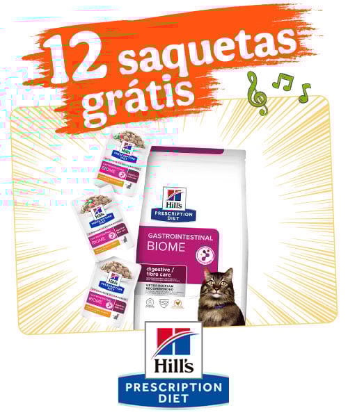 Hill's Prescription Diet: Ração para o seu patudo com oferta de húmidos.