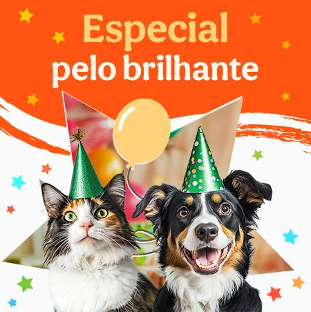 Cuide do pelo do seu animal de companhia com produtos das melhores marcas.