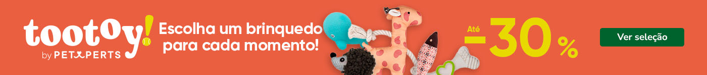 Tootoy: Até 30% de desconto em brinquedos para o seu patudo.