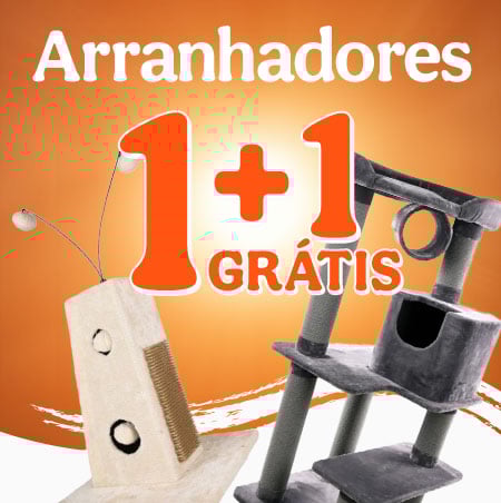 Pechinchanimal: 1+1 grátis em arranhadores para gato.