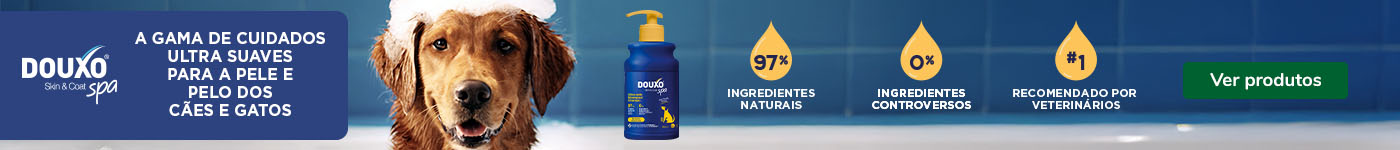 Douxo: Higiene e cuidado do pelo.