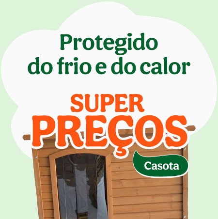 Até 20% de desconto em casotas para cão na Tiendanimal. Aproveite esta oferta para garantir um espaço confortável e seguro para o seu patudo!