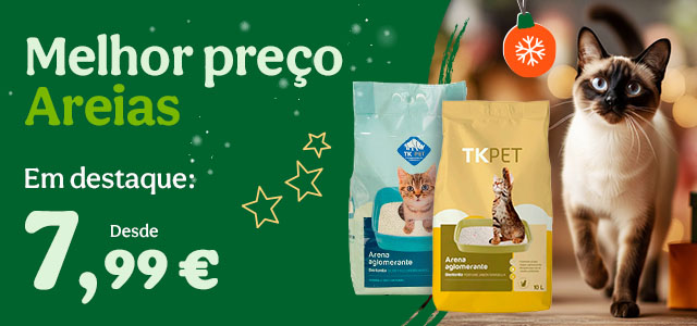 Baixámos o preço nas areias aglomerantes. Desde 7,99€. Aproveite!