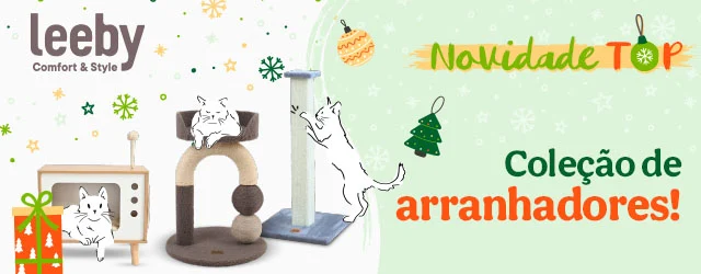 Nova Coleção de Arranhadores Leeby.