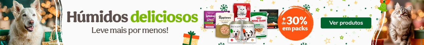 Húmidos deliciosos: +30% de desconto em packs.