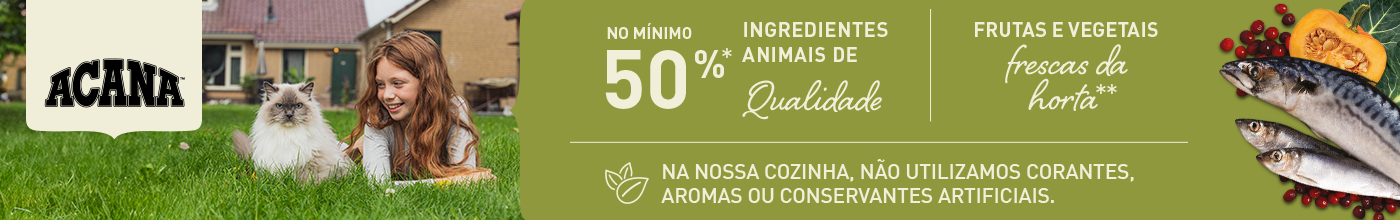 Ração para gatos Acana. A nutrição que o seu gato precisa e o sabor que adora.