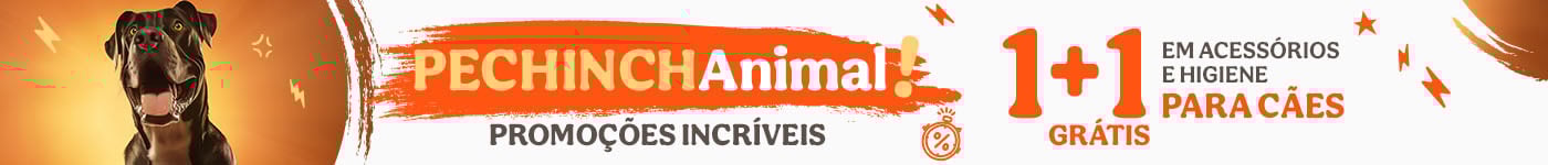 Pechinchanimal: 1+1 grátis em acessórios para cão.