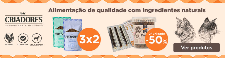 Poupe com estes snacks Criadores!