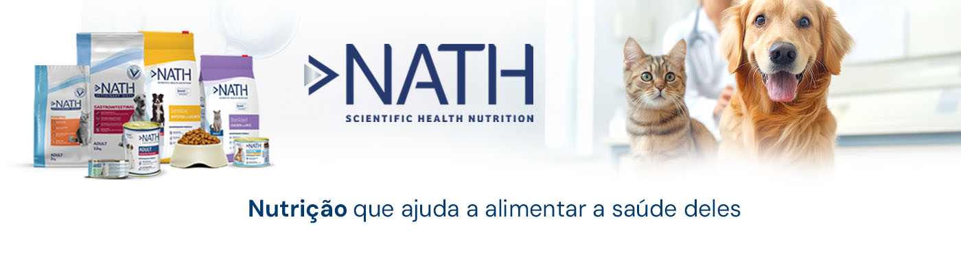 Nath - Nutrição científica que ajuda a reforçar a saúde do seu cão e gato