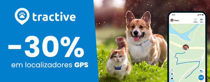 -30% em GPS Tractive