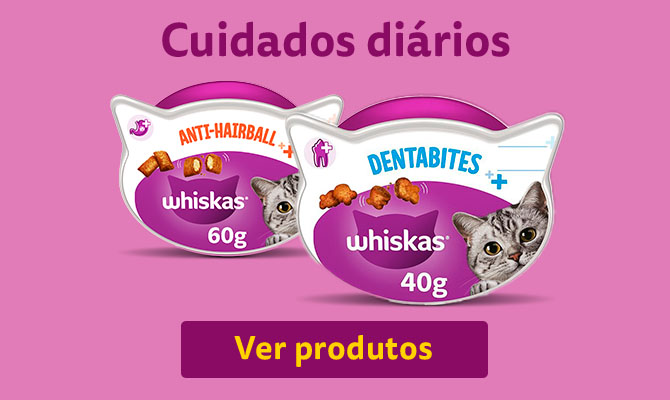 Snacks Whiskas Cuidado diário