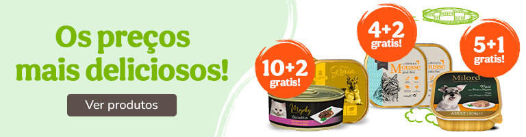 Os preços mais deliciosos em comida húmida!