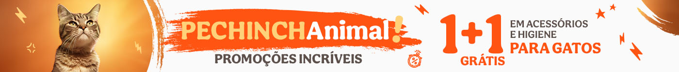 Pechinchanimal: 1+1 grátis em acessórios para gato.