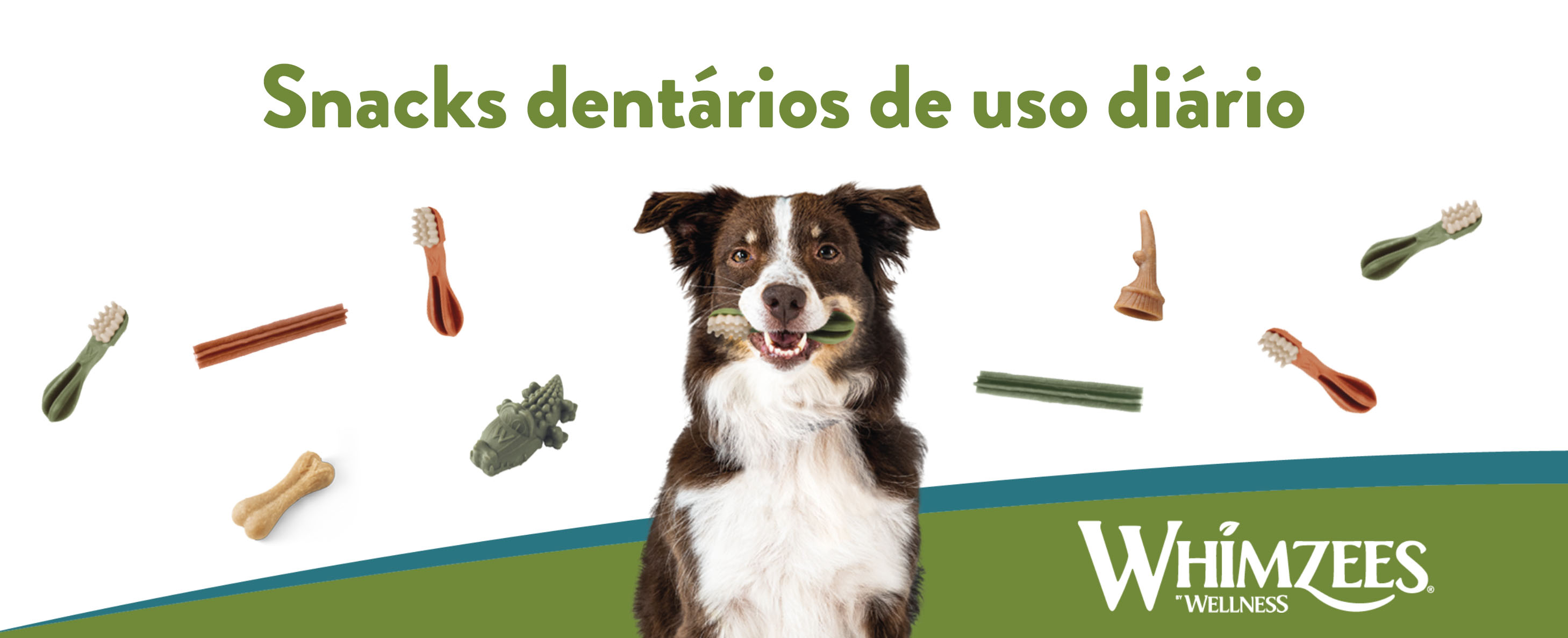 Whimzees - Snacks naturais de uso diário