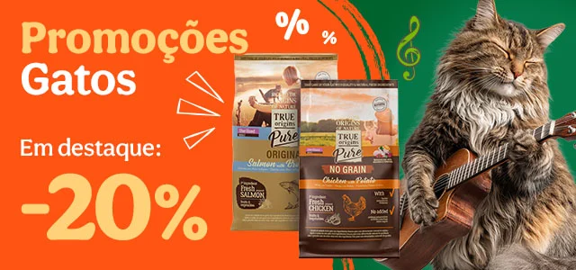 True Origins Pure: 20% de desconto em ração para o seu patudo.