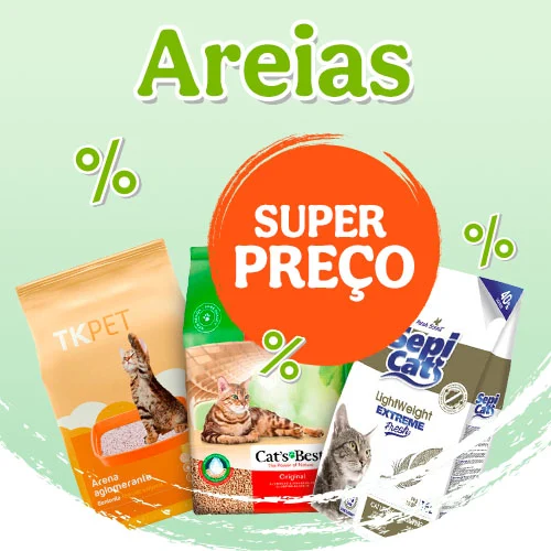 Super preço em areias.