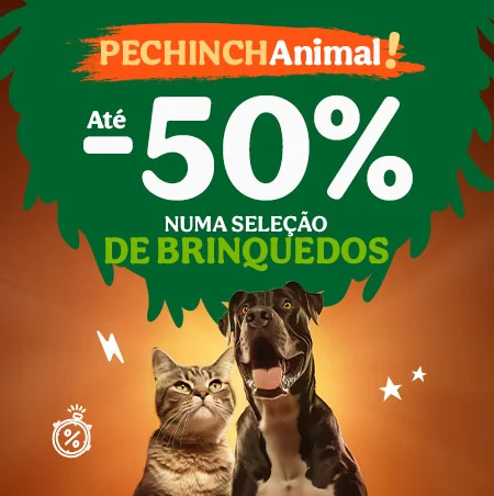 Ganganimal: Até 50% desconto em brinquedos.