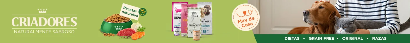 Criadores es tu alimento de calidad con ingredientes naturales