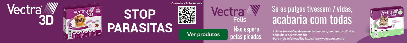 Vectra: Antiparasitários para o seu patudo.
