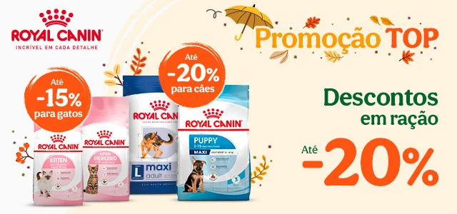 Royal Canin: Hasta 20% dto en pienso para perro y gato. Royal Canin: Hasta 20% dto en pienso para perro y gato.