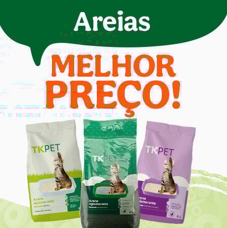 Areias aglomerantes para gato desde 7,99€.