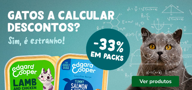 Edgard & Cooper: Mais de 30% de desconto em packs de alimento húmido para o seu patudo.