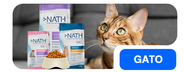 Nath - A nutrição científica acessível para cada etapa e necessidade do seu gato Nath - A nutrição científica acessível para cada etapa e necessidade do seu gato