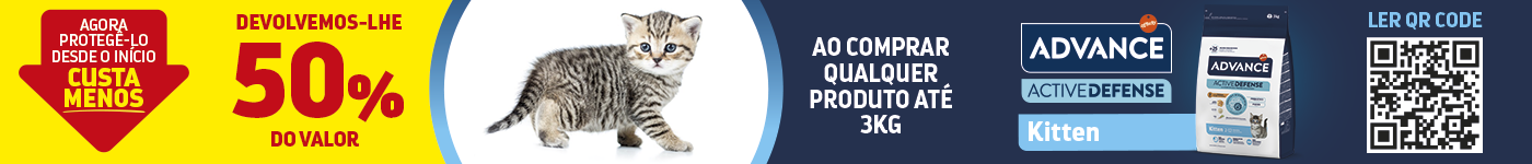 Campanha Advance: receba reembolso de 50% numa seleção de ração.