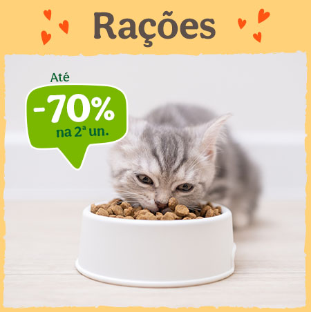 Miauimania: Até 70% de desconto na segunda unidade de ração para gatos.