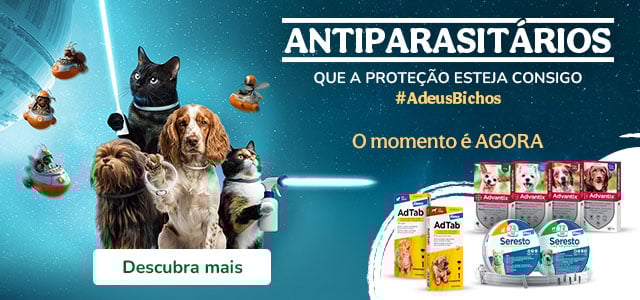 Advantix, Seresto y Adtab: Livres de parasitas!