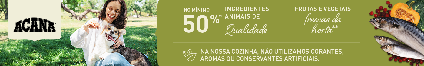 Acana. Alimentação natural para raças grandes e maxi