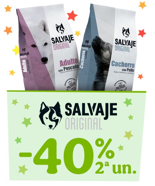 Salvaje Original 40% desconto na 2ªun
