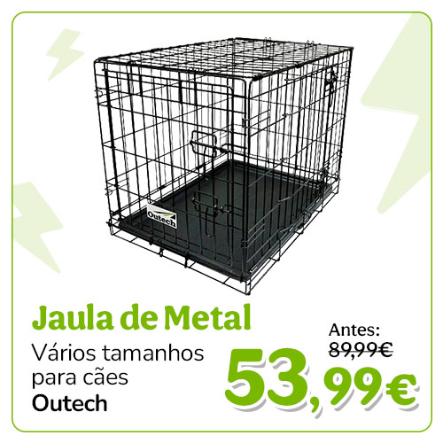 Outech: Jaula de Metal para cães