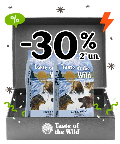 Taste oh the Wild: 30% desconto na 2ª unidade