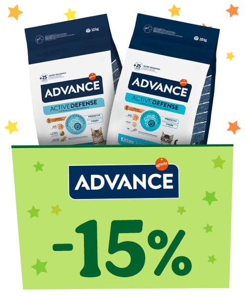 Advance 15% desconto